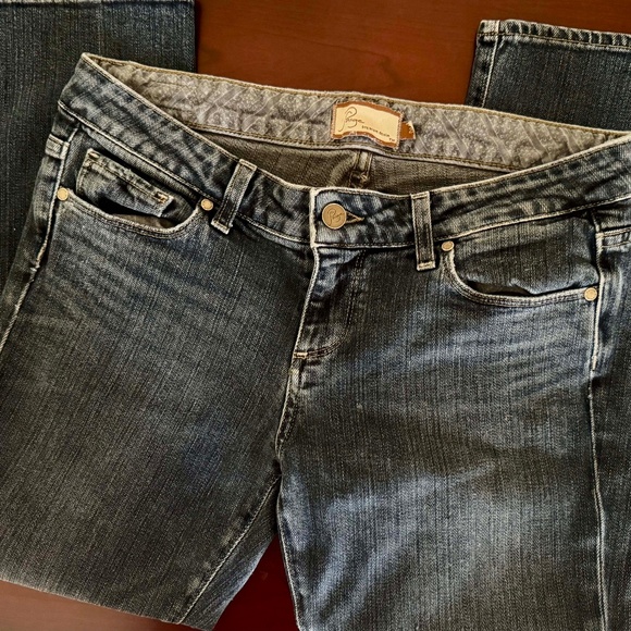 Paige Cropped Jeans, Low-waisted, Size 29 - Picture 3 of 3